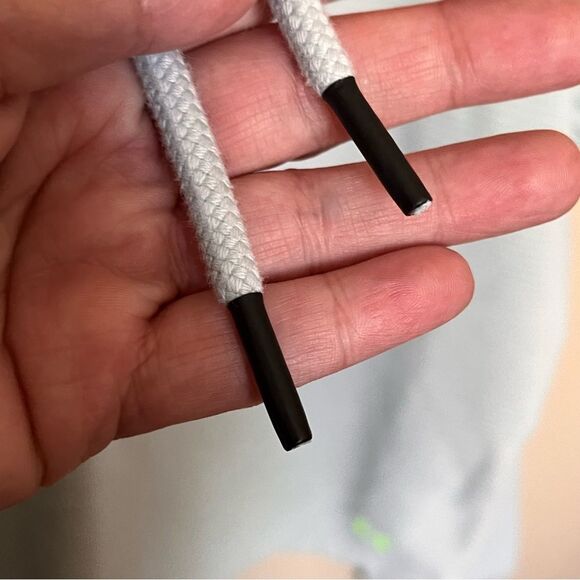 Under Armour Loose Fit Micro-thread Ribbed Fleece Hoodie in Mint Size Large - Picture 8 of 11